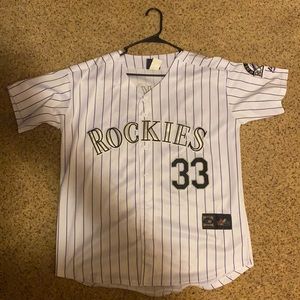 Colorado Rockies Larry Walker jersey